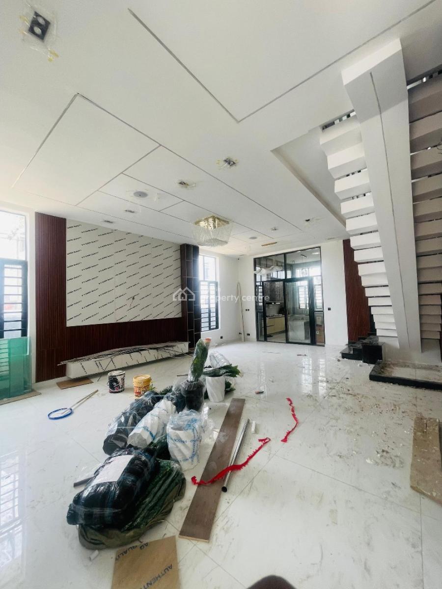 Luxuriously Built 5 Bedroom Detached Duplex Plus Bq & a Study Room, Chevron, Lekki, Lagos, Detached Duplex for Sale