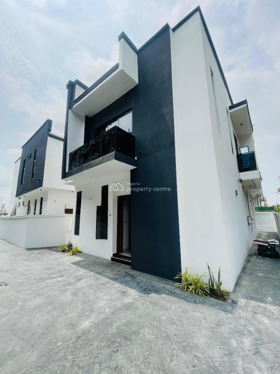 Well Built 4 Bedroom Fully Detached Duplex with Bq, Chevron, Lekki, Lagos, Detached Duplex for Sale