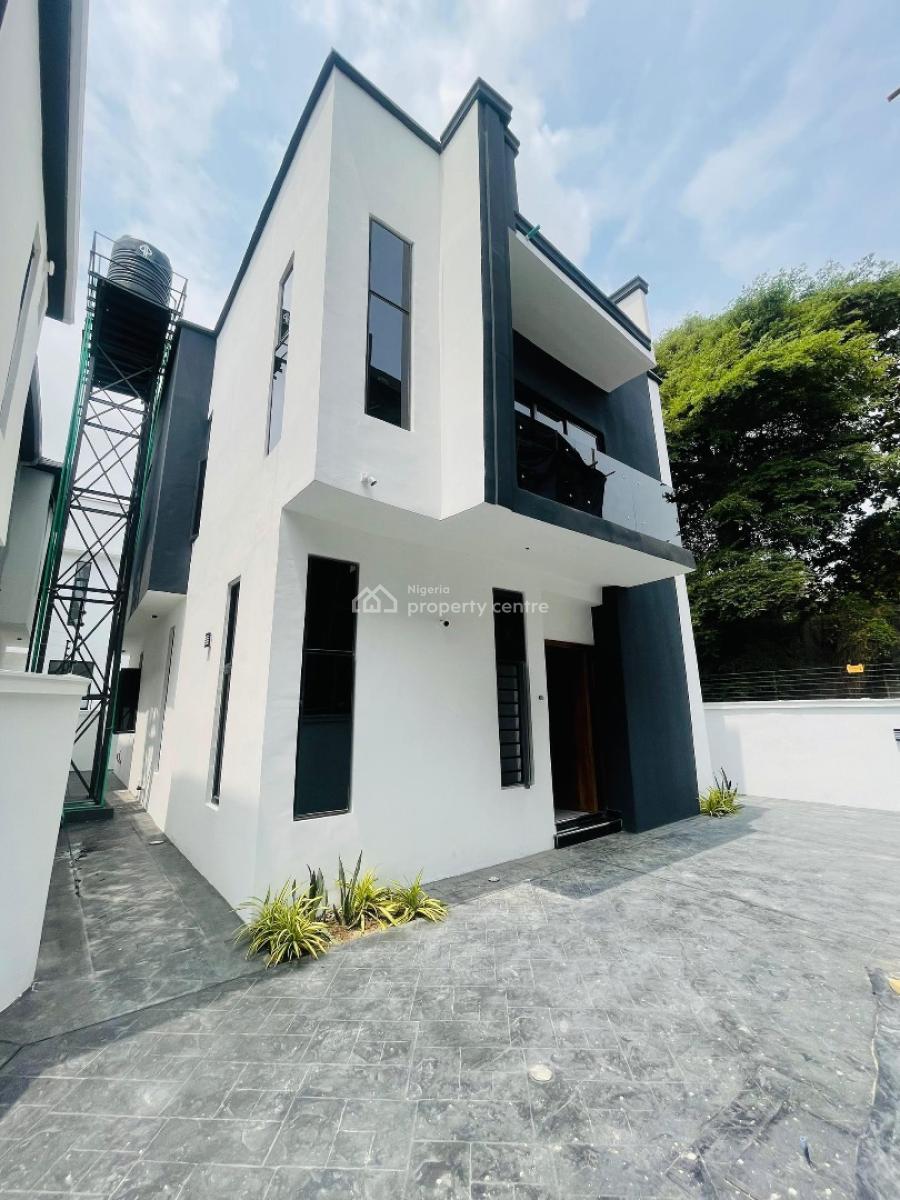 Well Built 4 Bedroom Fully Detached Duplex with Bq, Chevron, Lekki, Lagos, Detached Duplex for Sale