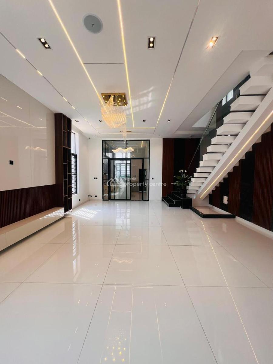 Luxuriously Built 5 Bedroom Detached Duplex Plus Bq & a Study Room, Chevron, Lekki, Lagos, Detached Duplex for Sale
