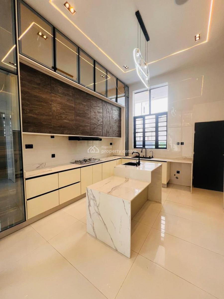 Luxuriously Built 5 Bedroom Detached Duplex Plus Bq & a Study Room, Chevron, Lekki, Lagos, Detached Duplex for Sale