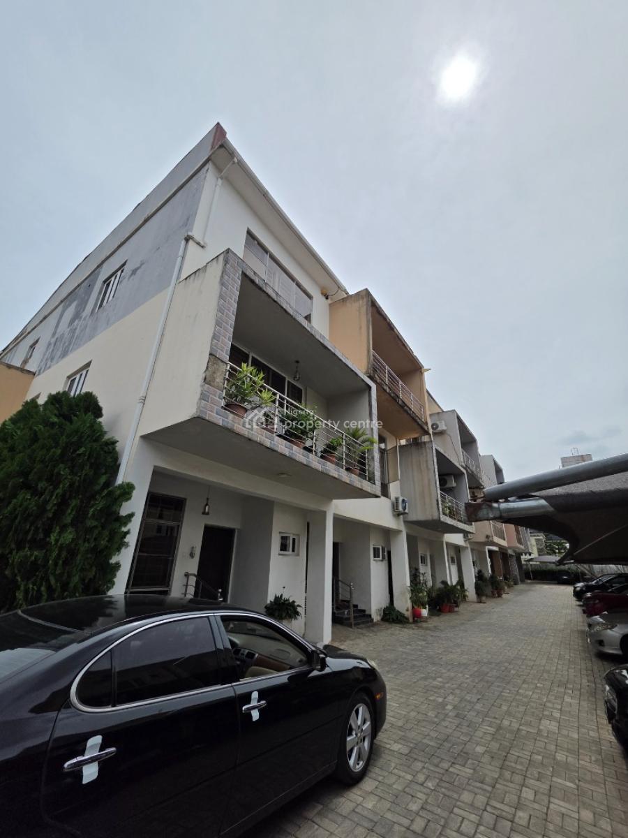 Affordable 4 Bedroom Terrace Duplex with Bq, Guzape District, Abuja, Terraced Duplex for Sale