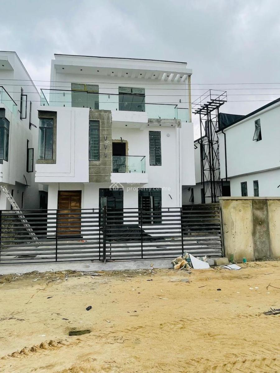 5 Bedroom Fully Detached Duplex with Bq and Pool, Chevron, Lekki, Lagos, Semi-detached Bungalow for Sale