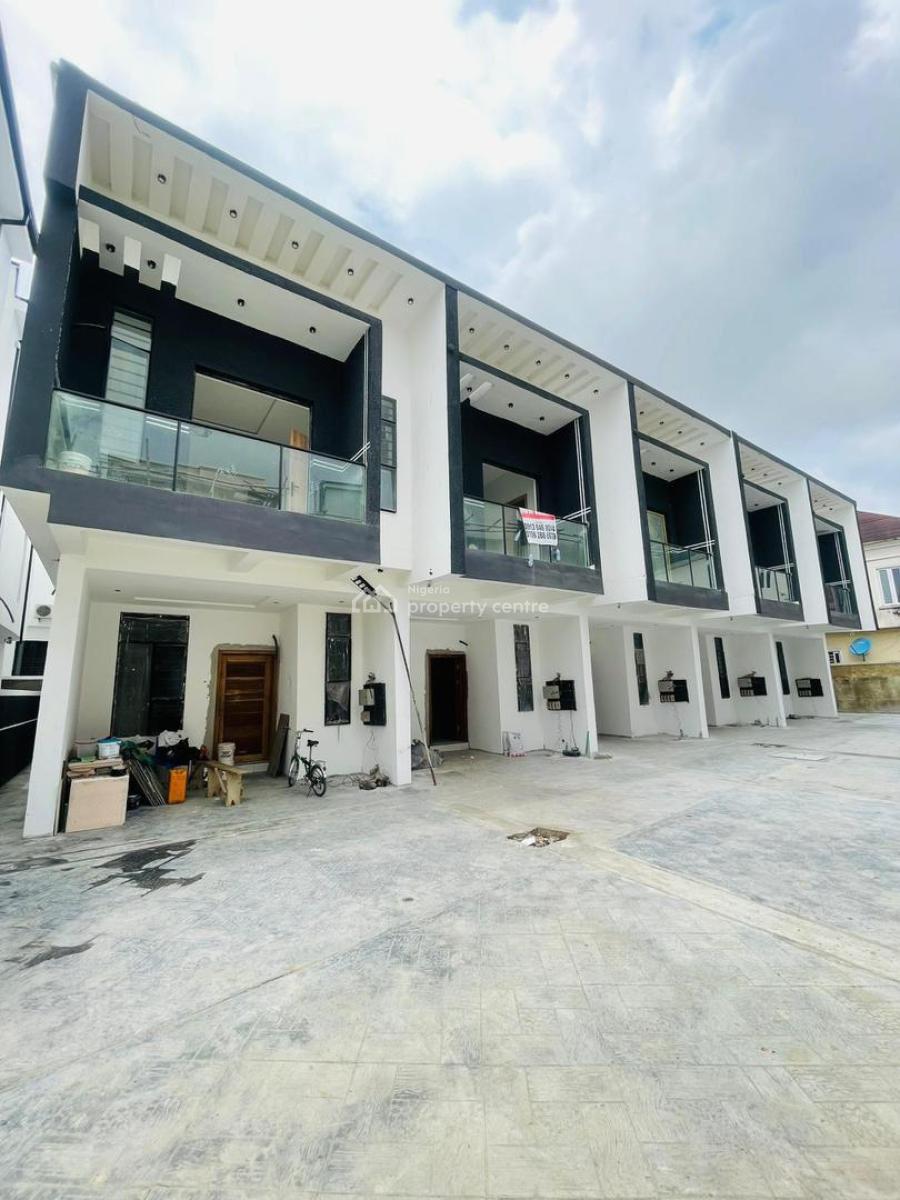 Supreme 3 Bedroom Terrace Duplex, Chevron, Lekki, Lagos, Terraced Duplex for Sale