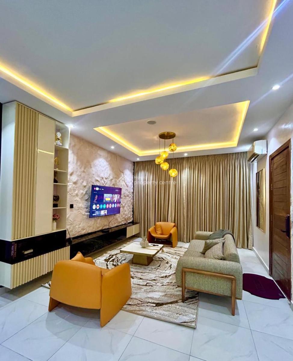 Fully Furnished Two Bedroom Apartment, Chevron, Lekki, Lagos, House for Rent