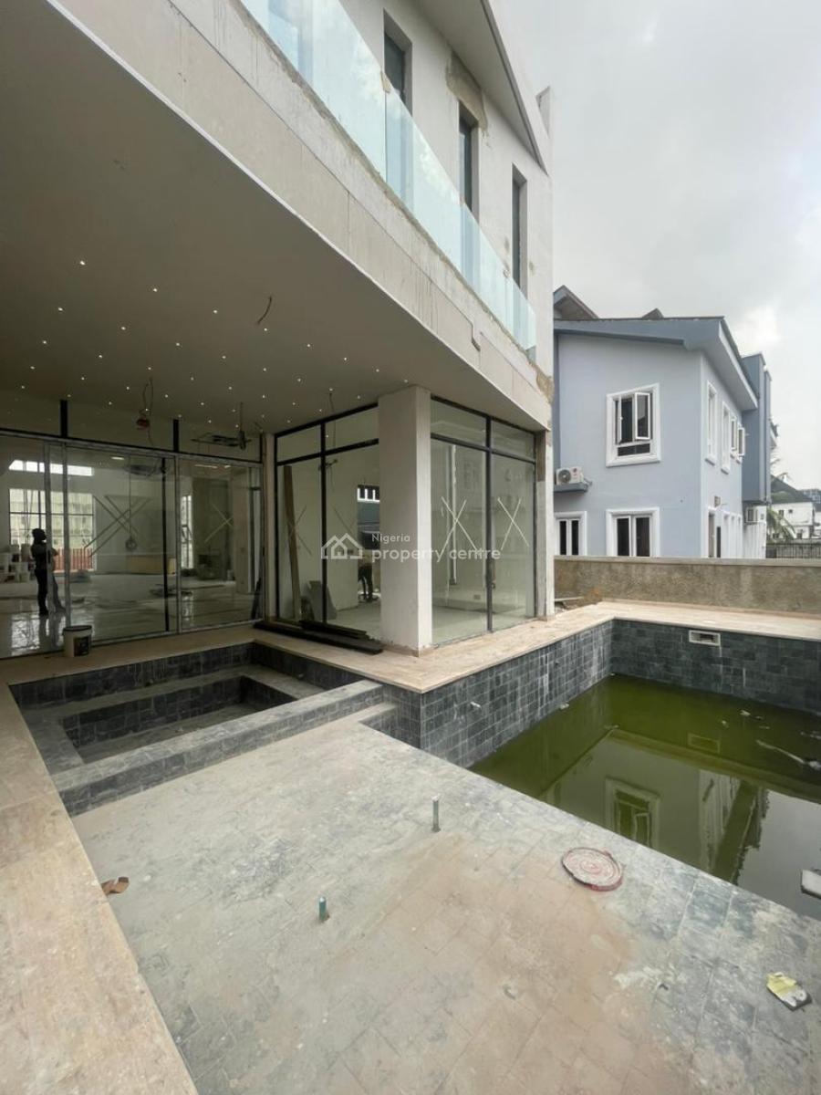 Luxuriously Built 5 Bedroom Fully Detached Duplex + Bq, Pool, Study Rm, Pinnock Estate, Lekki, Lagos, Detached Duplex for Sale