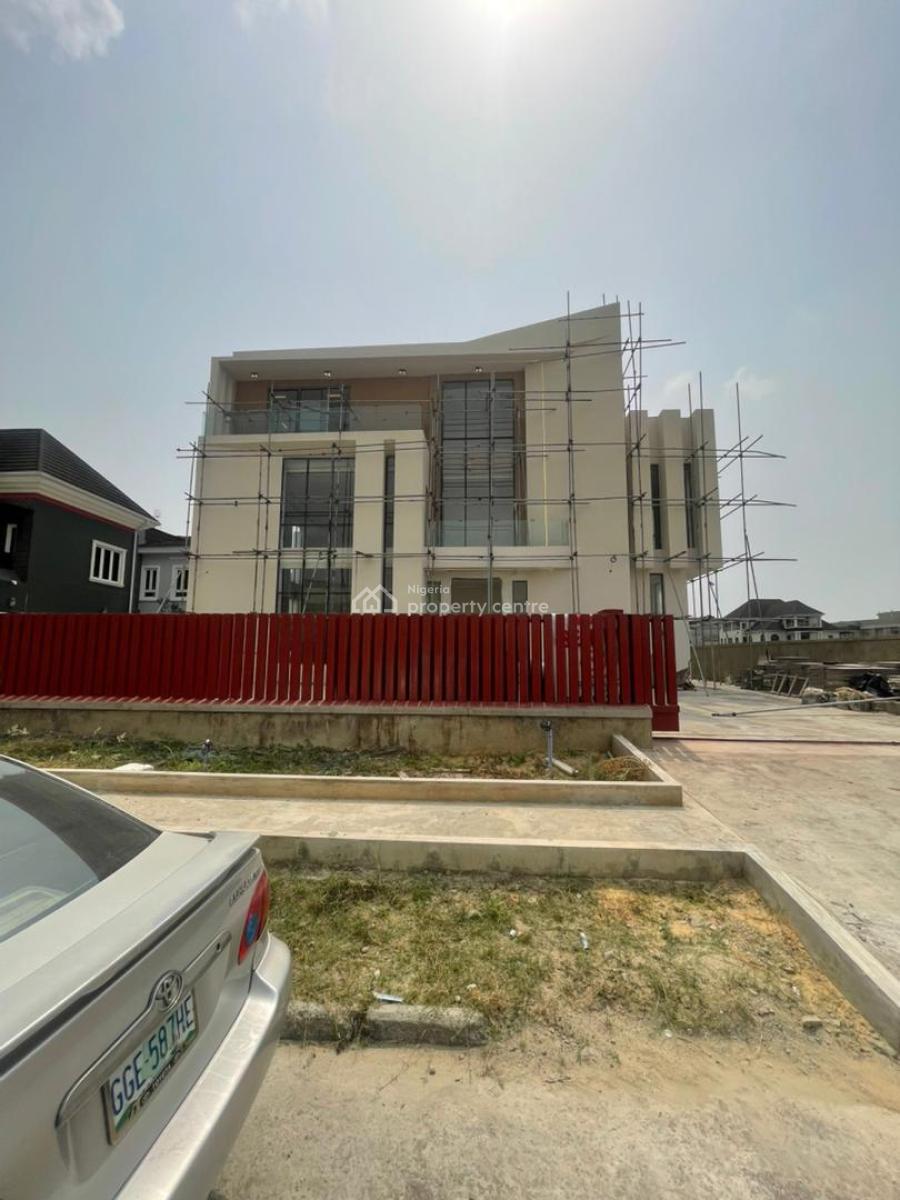 Luxuriously Built 5 Bedroom Fully Detached Duplex + Bq, Pool, Study Rm, Pinnock Estate, Lekki, Lagos, Detached Duplex for Sale