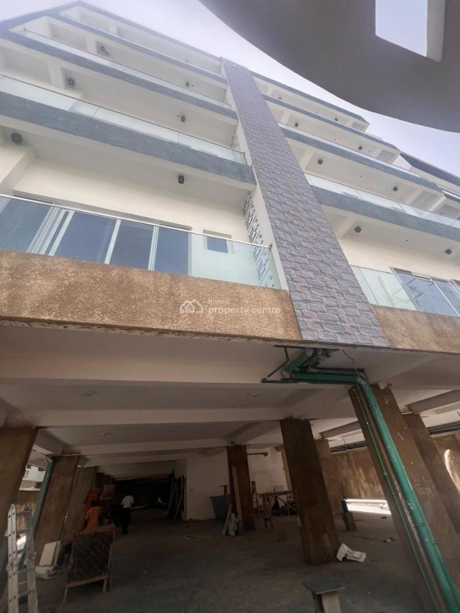 Newly Built 1 Bedroom Apartment with Elevator & Gym - Ikate, Lekki, Perfect for Shortlet Investment & Personal Residence, Ikate, Lekki, Lagos, Flat / Apartment for Sale