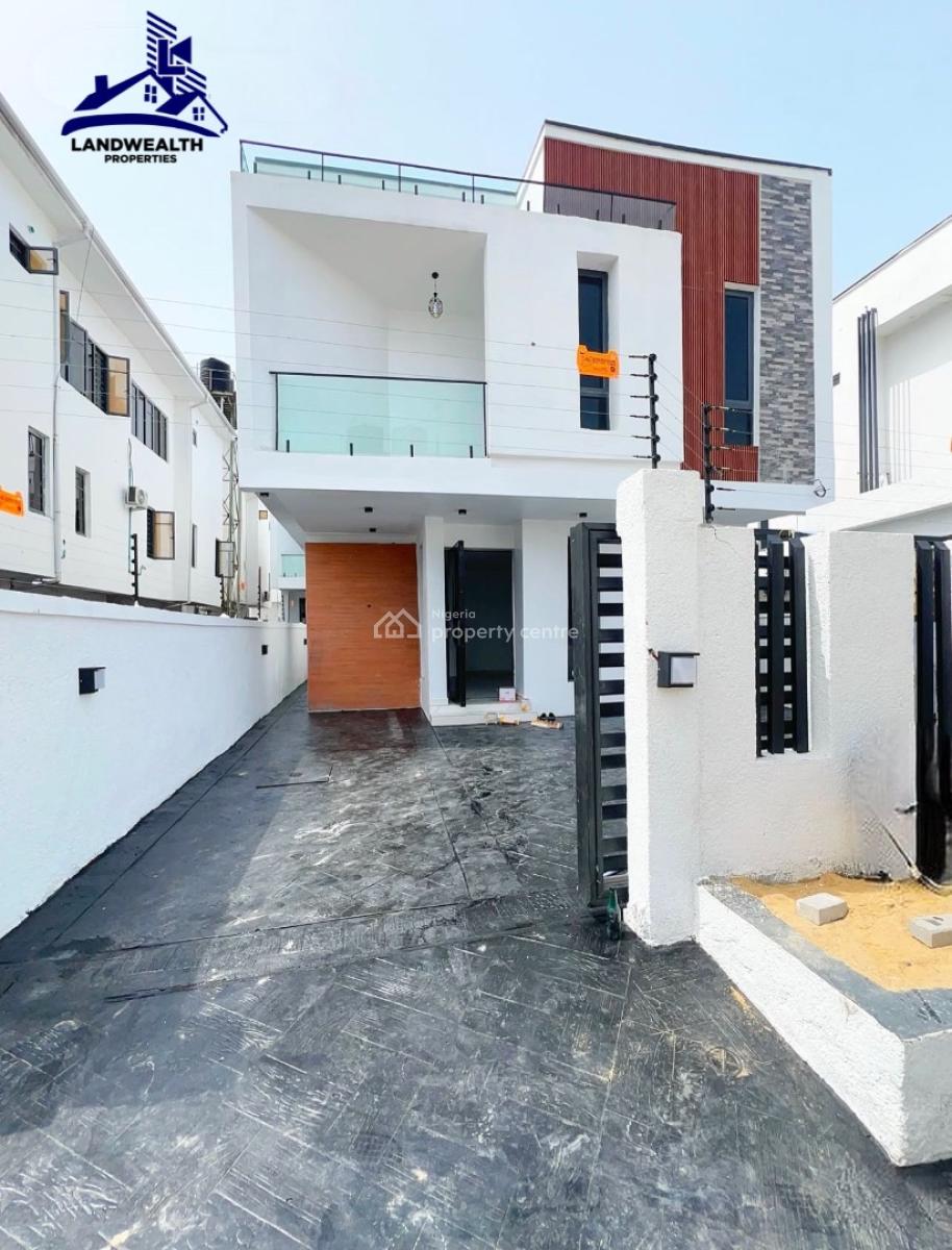 Luxury 5 Bedroom Fully Detached Duplex with Bq, Ikota, Lekki, Lagos, Detached Duplex for Sale