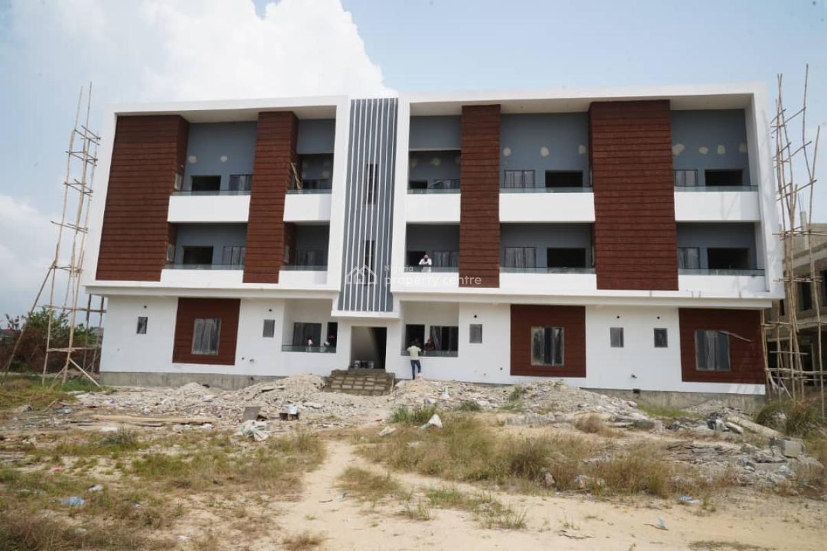 Luxury Finished Flats and Terrace with Excellent Facilities, The Venice, Sangotedo, Ajah, Lagos, Block of Flats for Sale
