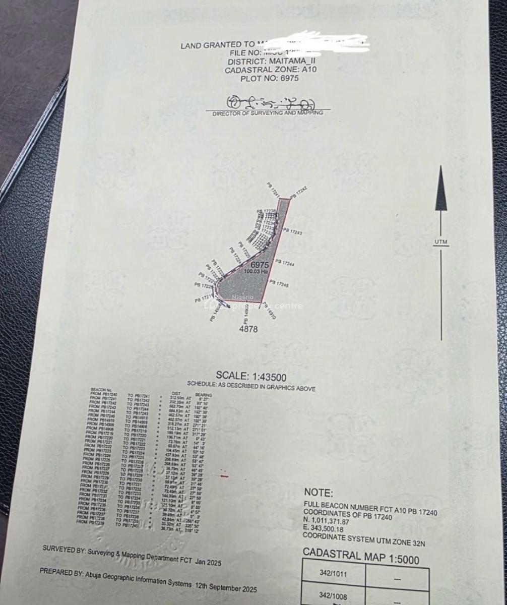 Plot Investments, Maitama 2, Maitama District, Abuja, Mixed-use Land for Sale
