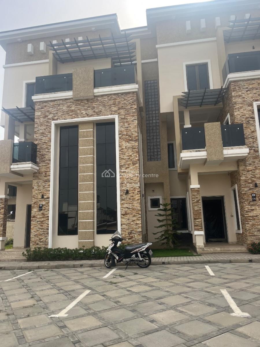 4 Bedroom Terrace House with a Room Boys Quarter for, Jahi, Abuja, Terraced Duplex for Sale