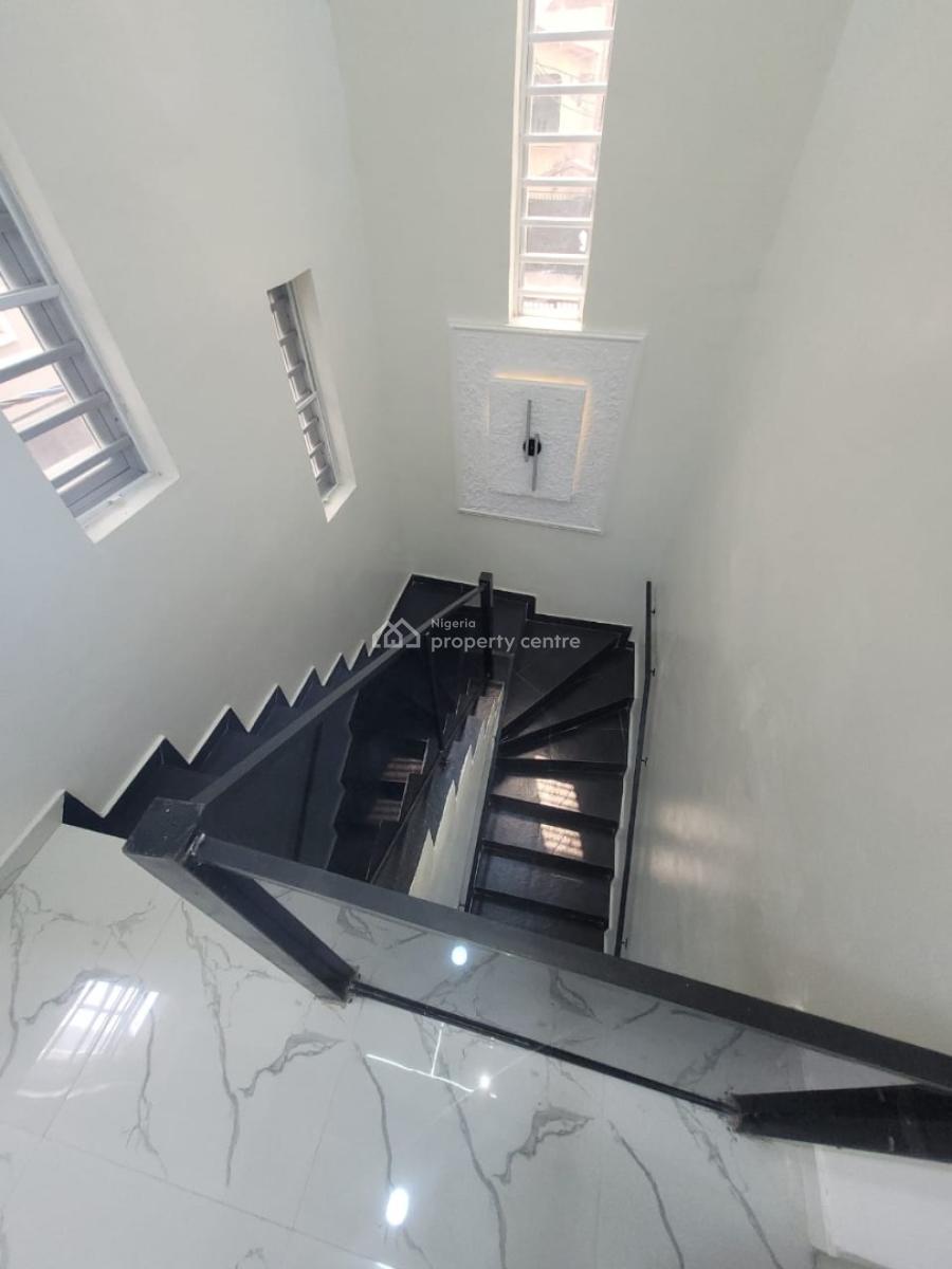 a Brand New Smart 3 Bedroom Terrace Terrace Duplex, Medina Estate, Gbagada, Lagos, Terraced Duplex for Sale