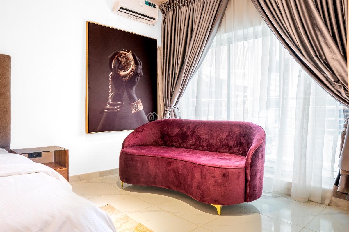 Fully Furnished Modern 2 Bedroom Apartment, Horizon Cyberville Estate, Ikate Elegushi, Lekki, Lagos, Flat / Apartment for Rent