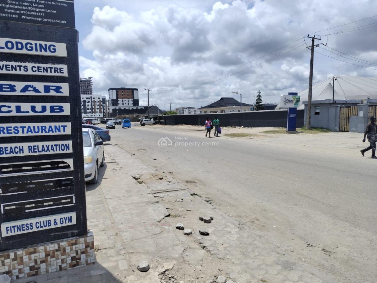 3,905 Sqm with Old 3 Star Hotel Functional 36 Room  Hotel, Oniru, Victoria Island (vi), Lagos, Commercial Property for Sale