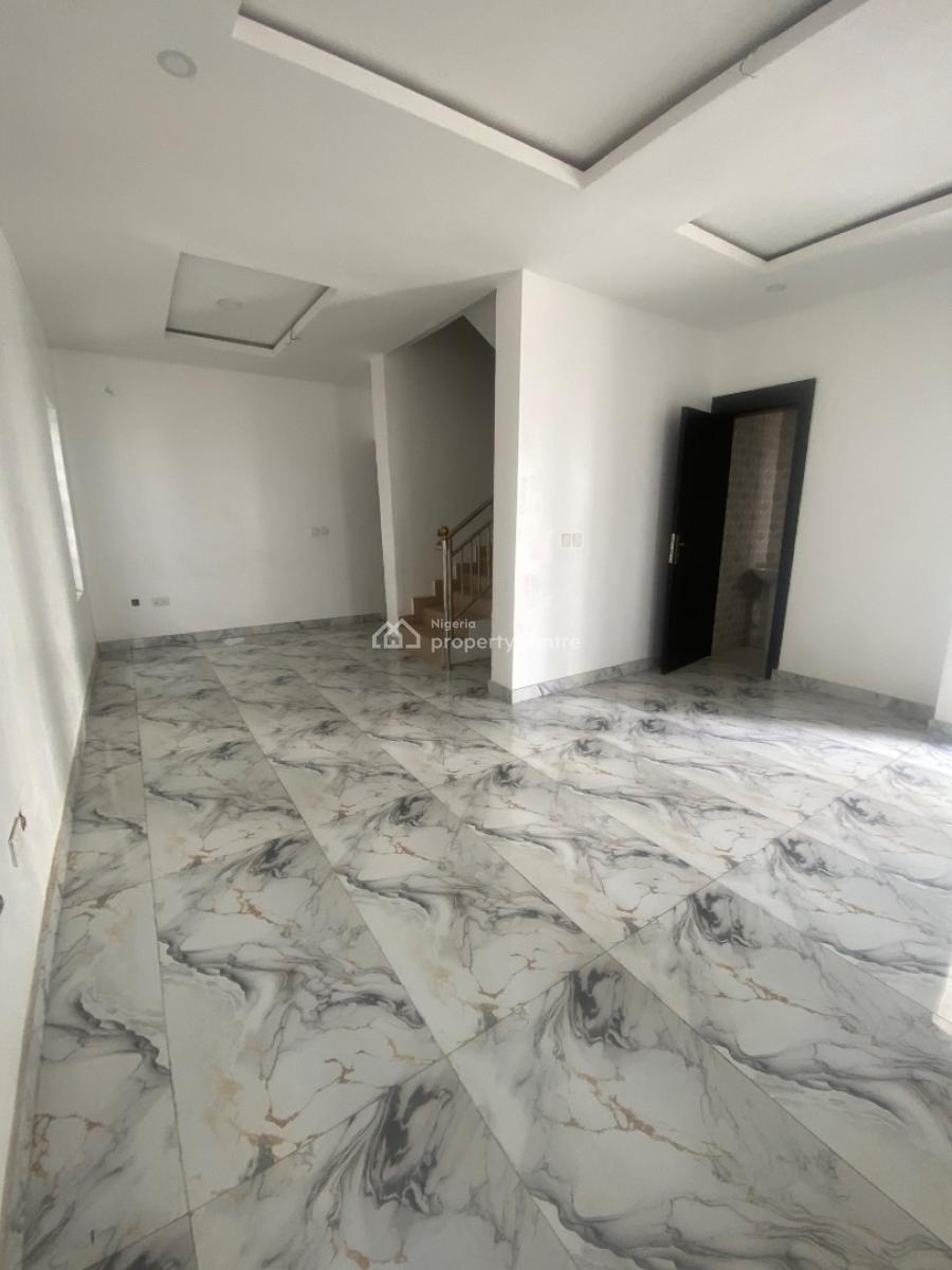 3 Bed Townhouse Duplex on 2 Floors, Mobil Road  Before Under Bridge, Ajah, Lagos, Terraced Duplex for Sale