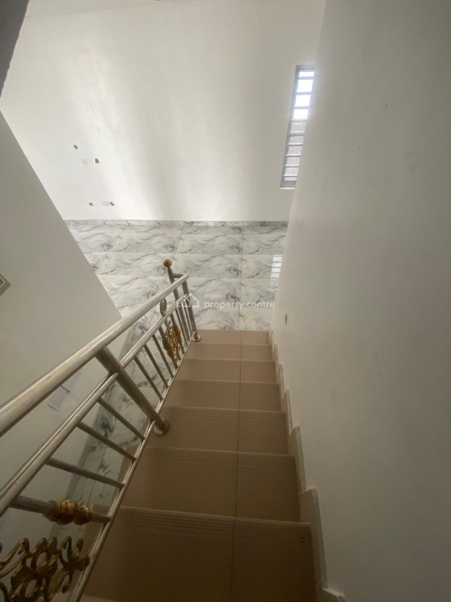 3 Bed Townhouse Duplex on 2 Floors, Mobil Road  Before Under Bridge, Ajah, Lagos, Terraced Duplex for Sale