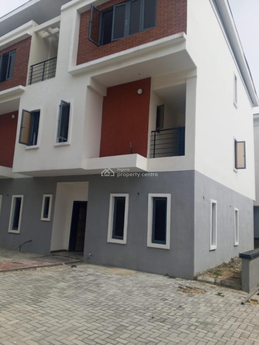 Brand New 4bedroom Terrace House with Bq, Ikate Elegushi, Lekki, Lagos, Terraced Duplex for Rent