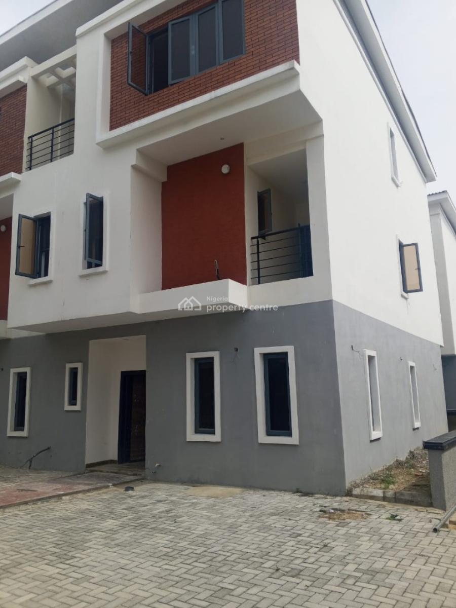 Brand New 4bedroom Terrace House with Bq, Ikate Elegushi, Lekki, Lagos, Terraced Duplex for Rent