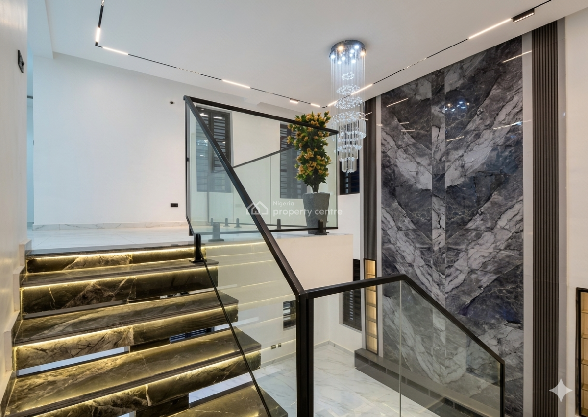 5 Bedroom Detached Automated Smart Home, Dakwo, Galadimawa, Abuja, Detached Duplex for Sale