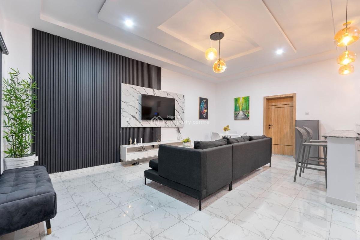 Furnished Cozy 1-bedroom Apartment in Ikate Elegushi, Off Kusenla Road, Ikate Elegushi, Lekki, Lagos, Mini Flat (room and Parlour) for Rent