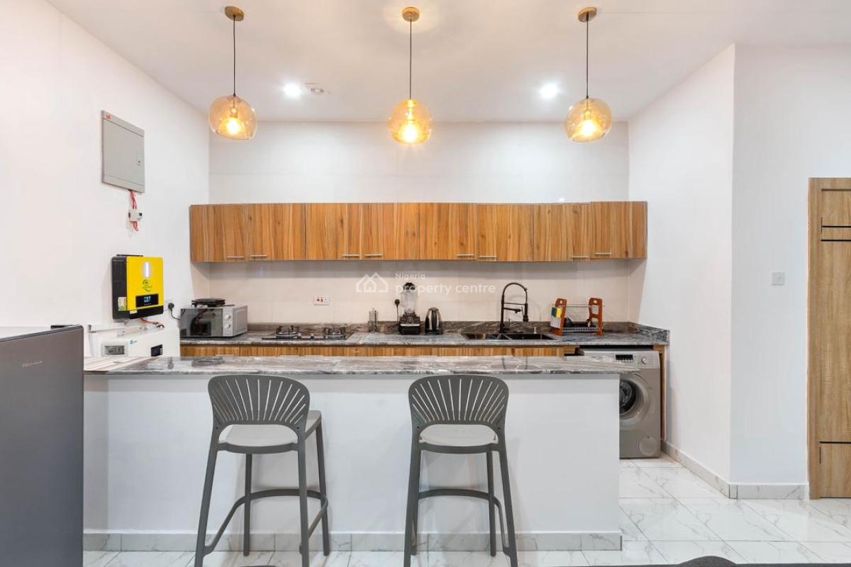 Furnished Cozy 1-bedroom Apartment in Ikate Elegushi, Off Kusenla Road, Ikate Elegushi, Lekki, Lagos, Mini Flat (room and Parlour) for Rent