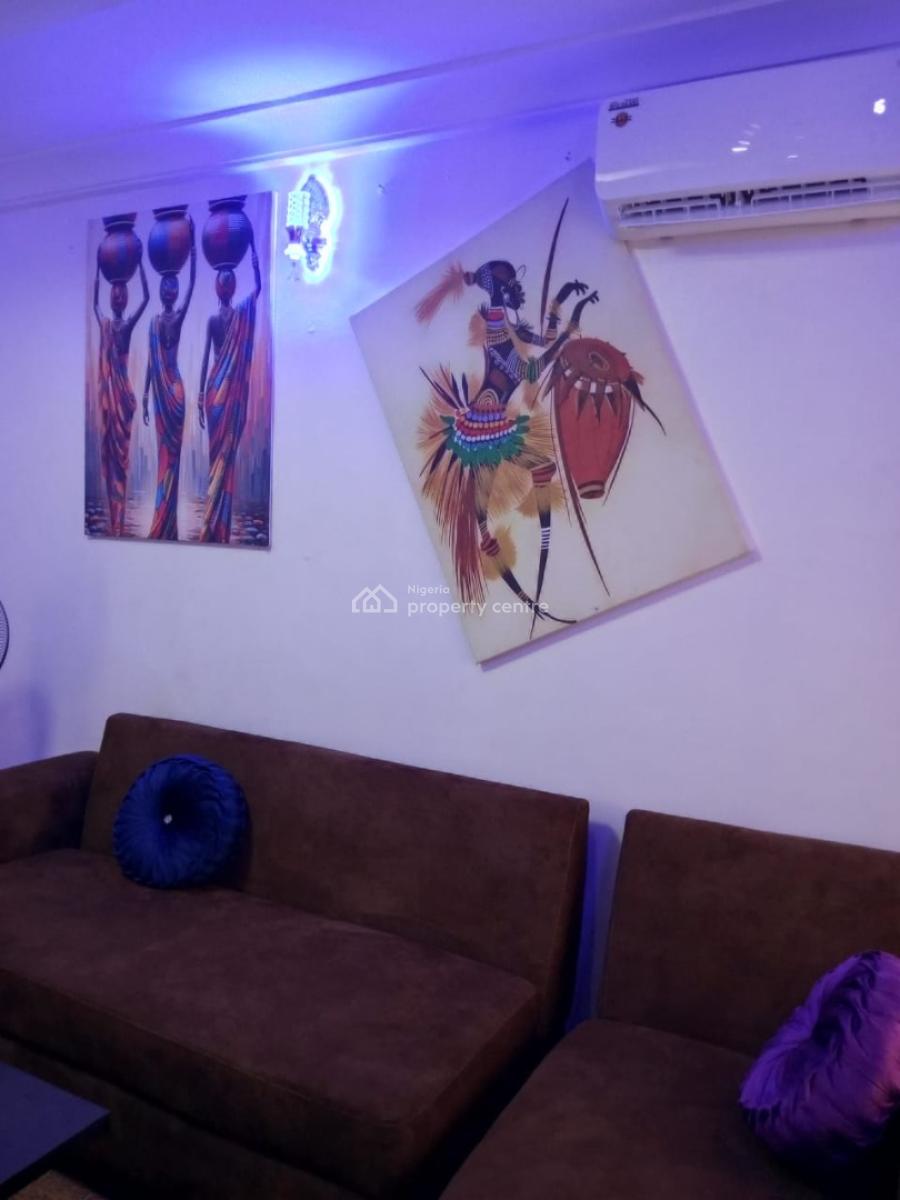 a Fully Furnished and Serviced 1 Bedroom Flat in Agungi, Agungi, Agungi, Lekki, Lagos, Flat / Apartment for Rent