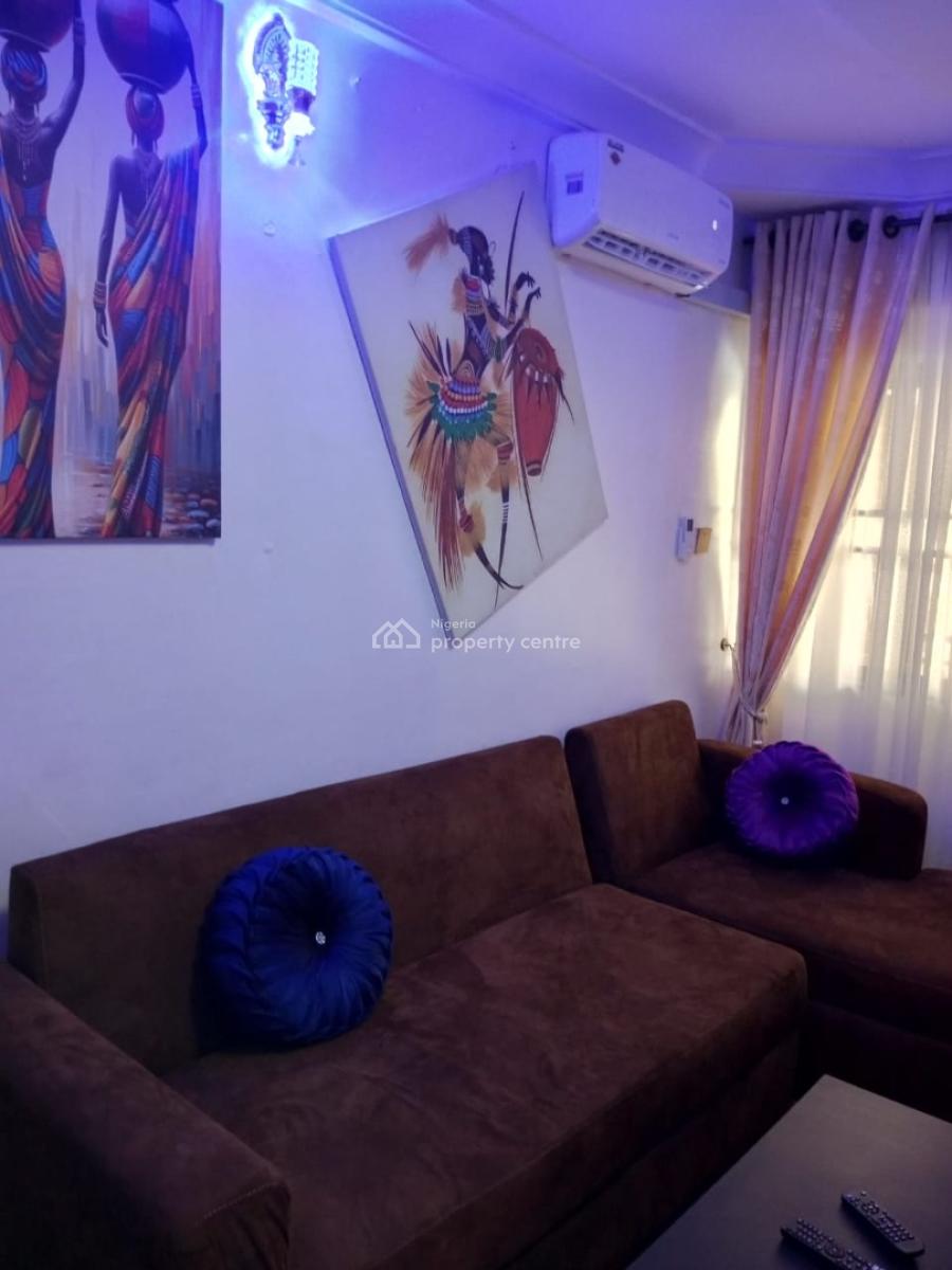 a Fully Furnished and Serviced 1 Bedroom Flat in Agungi, Agungi, Agungi, Lekki, Lagos, Flat / Apartment for Rent