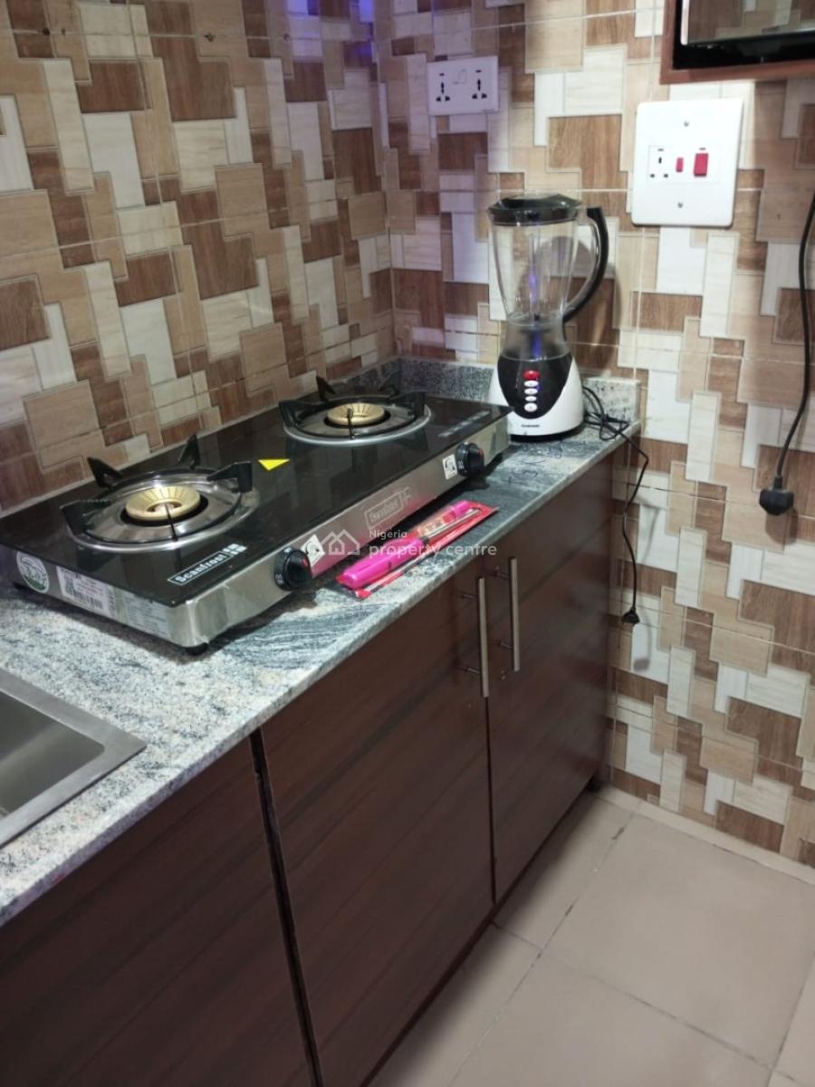a Fully Furnished and Serviced 1 Bedroom Flat in Agungi, Agungi, Agungi, Lekki, Lagos, Flat / Apartment for Rent