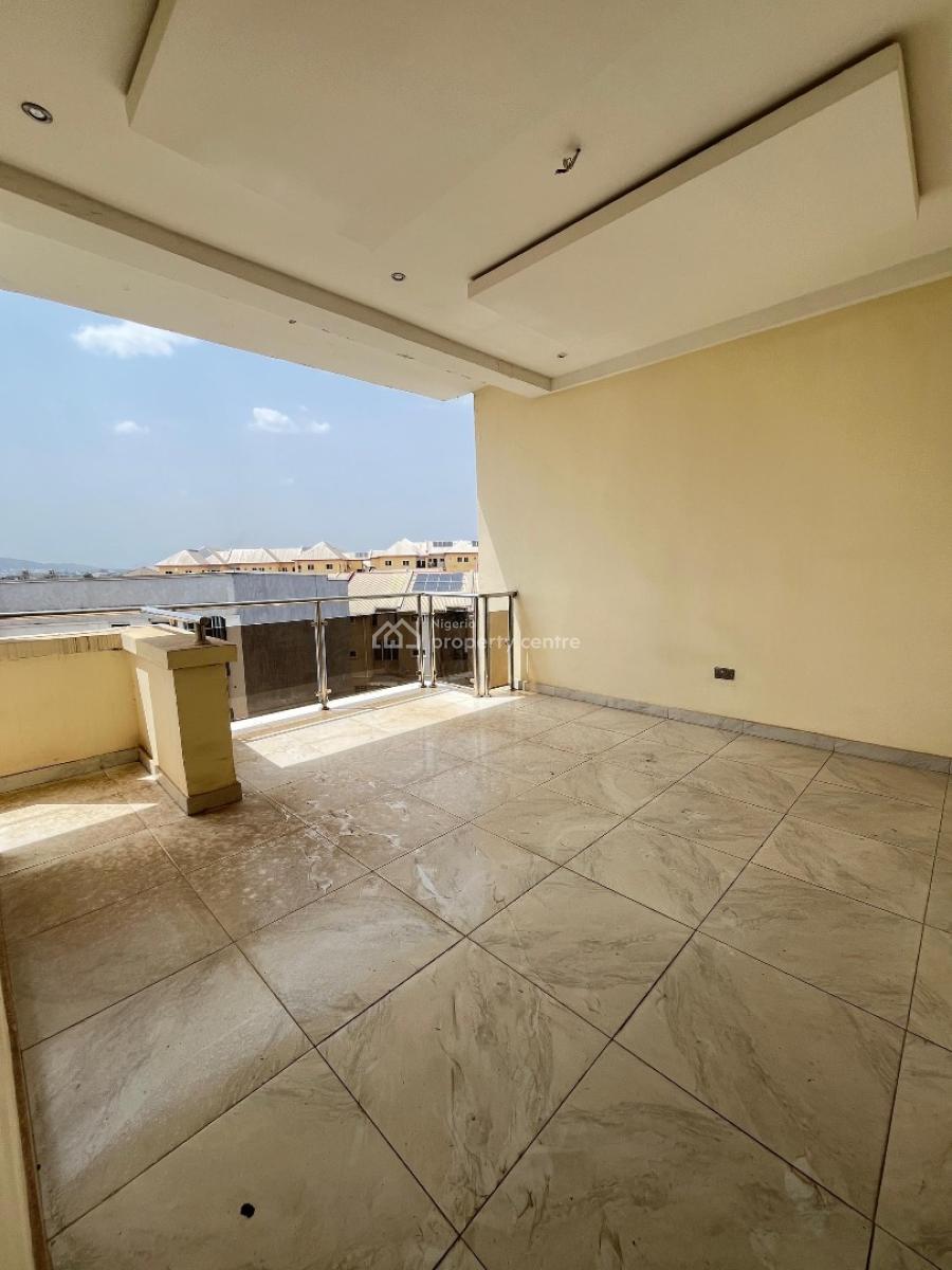 4 Bedroom Terrace with Bq, Wuye, Abuja, Terraced Duplex for Sale