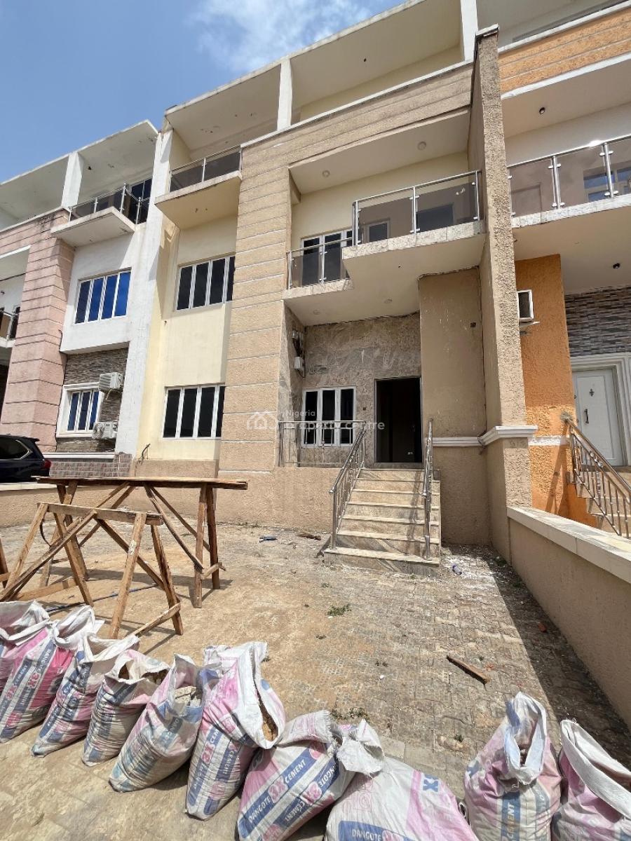 4 Bedroom Terrace with Bq, Wuye, Abuja, Terraced Duplex for Sale