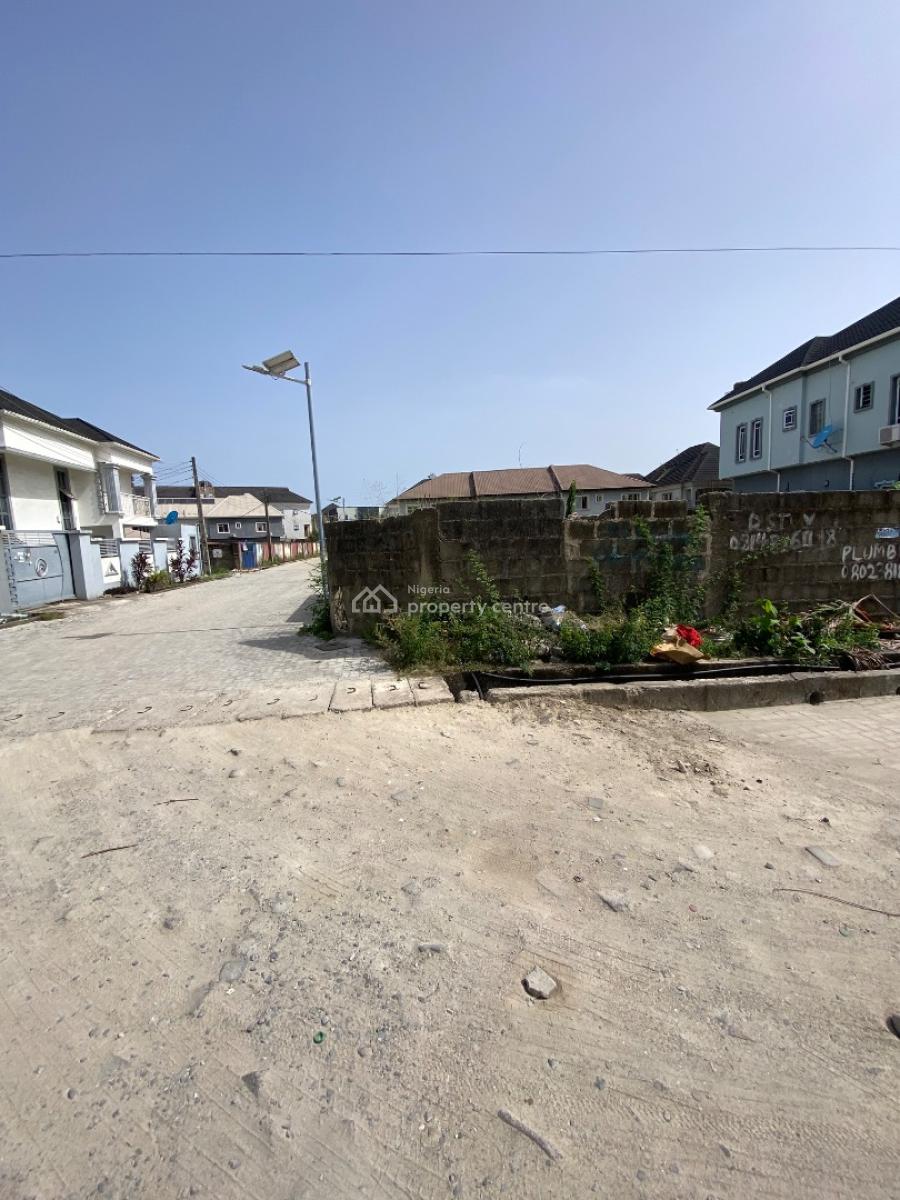 Corner Piece 412sqm  Land Sand Filled, Peninsula Gardens Estate, Sangotedo, Ajah, Lagos, Residential Land for Sale
