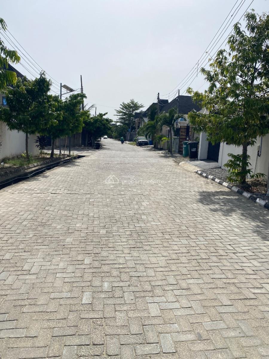 Corner Piece 412sqm  Land Sand Filled, Peninsula Gardens Estate, Sangotedo, Ajah, Lagos, Residential Land for Sale