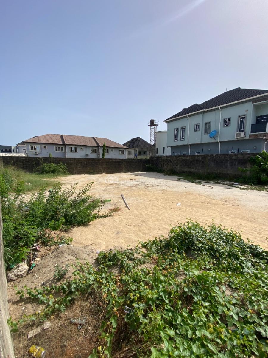 Corner Piece 412sqm  Land Sand Filled, Peninsula Gardens Estate, Sangotedo, Ajah, Lagos, Residential Land for Sale