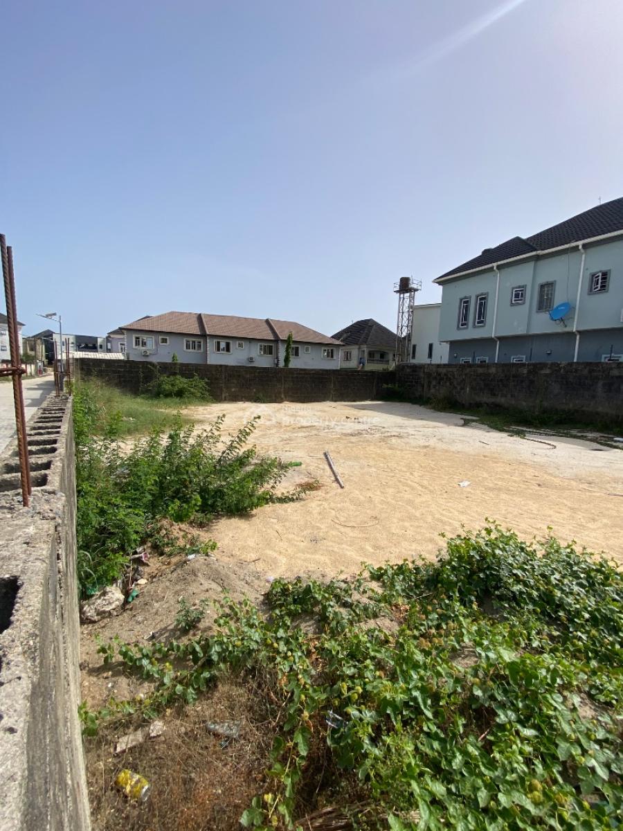 Corner Piece 412sqm  Land Sand Filled, Peninsula Gardens Estate, Sangotedo, Ajah, Lagos, Residential Land for Sale