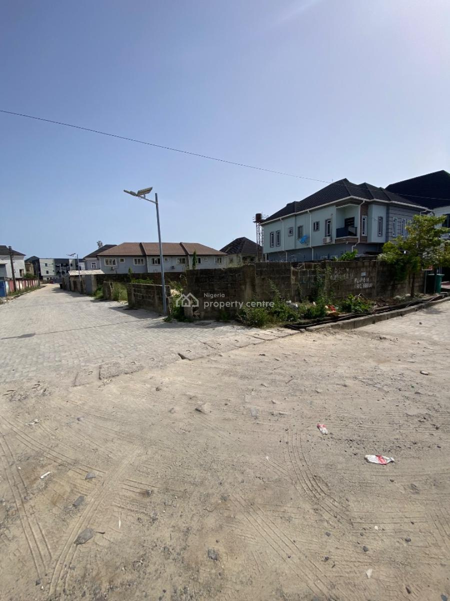 Corner Piece 412sqm  Land Sand Filled, Peninsula Gardens Estate, Sangotedo, Ajah, Lagos, Residential Land for Sale