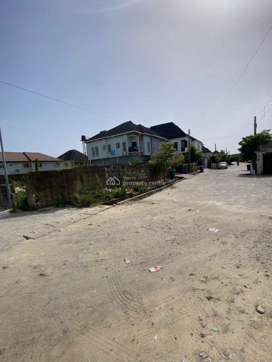 Corner Piece 412sqm  Land Sand Filled, Peninsula Gardens Estate, Sangotedo, Ajah, Lagos, Residential Land for Sale