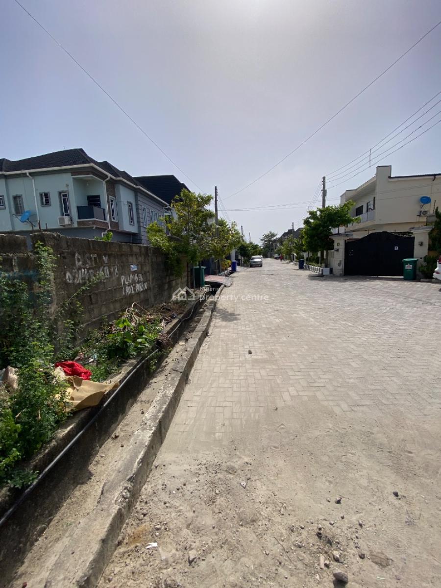 Corner Piece 412sqm  Land Sand Filled, Peninsula Gardens Estate, Sangotedo, Ajah, Lagos, Residential Land for Sale