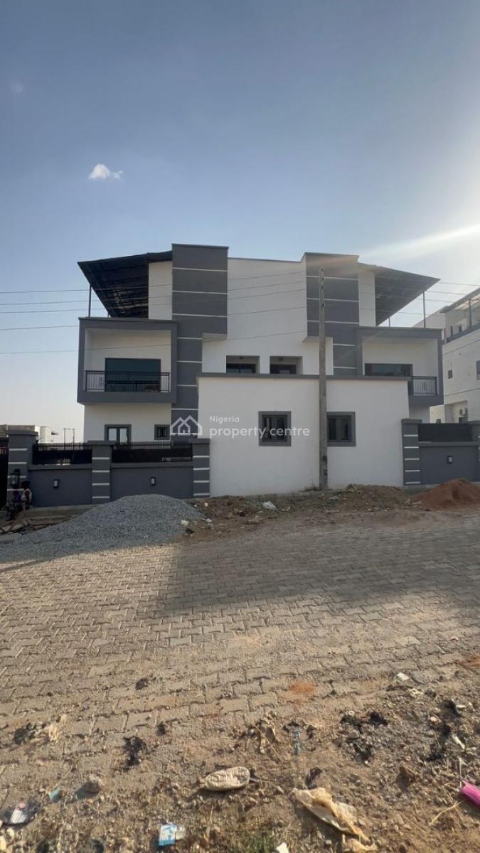 a Brand New 4-bedroom Semi-detached Duplex + 1bq, Lifecamp Extension., Life Camp, Abuja, Semi-detached Duplex for Sale