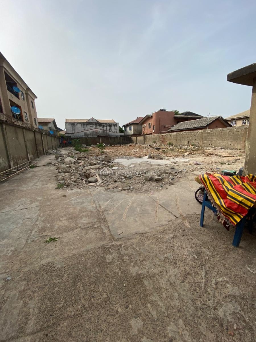 Complete Dry , Fenced and Gated Full Plot Land, Off Century Road, Ago Palace, Isolo, Lagos, Residential Land for Sale