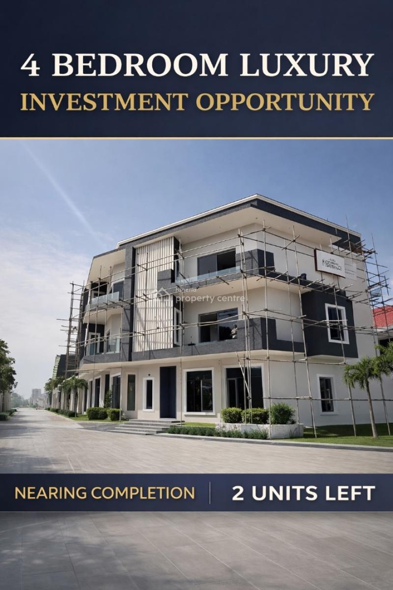 4 Bedroom Luxury Investment Opportunity, Oniru, Victoria Island (vi), Lagos, Terraced Duplex for Sale