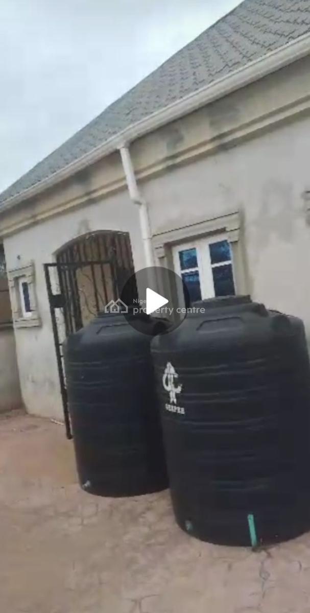 a Bungalow of 3 Bedroom Flat and a Room Self-contained, Olomowewe Area of  Arolambo, Olomowewe Via Giwa Oke-aro, Ifo, Ogun, Detached Bungalow for Sale