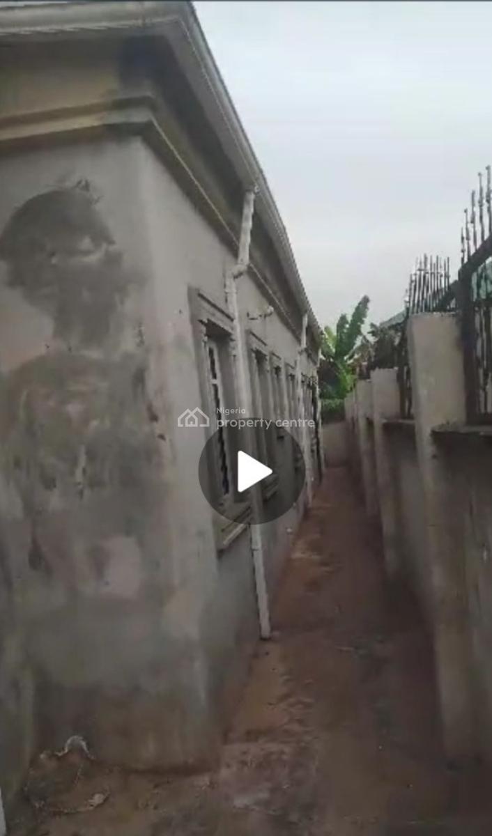 a Bungalow of 3 Bedroom Flat and a Room Self-contained, Olomowewe Area of  Arolambo, Olomowewe Via Giwa Oke-aro, Ifo, Ogun, Detached Bungalow for Sale