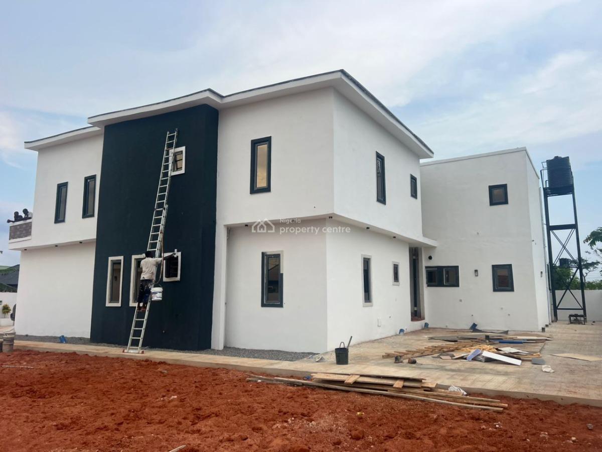 Luxury 5 Bedrooms Duplex and 1 Bedroom Studio Attached, Ogheghe, Sapele Road, Oredo, Edo, Semi-detached Duplex for Sale