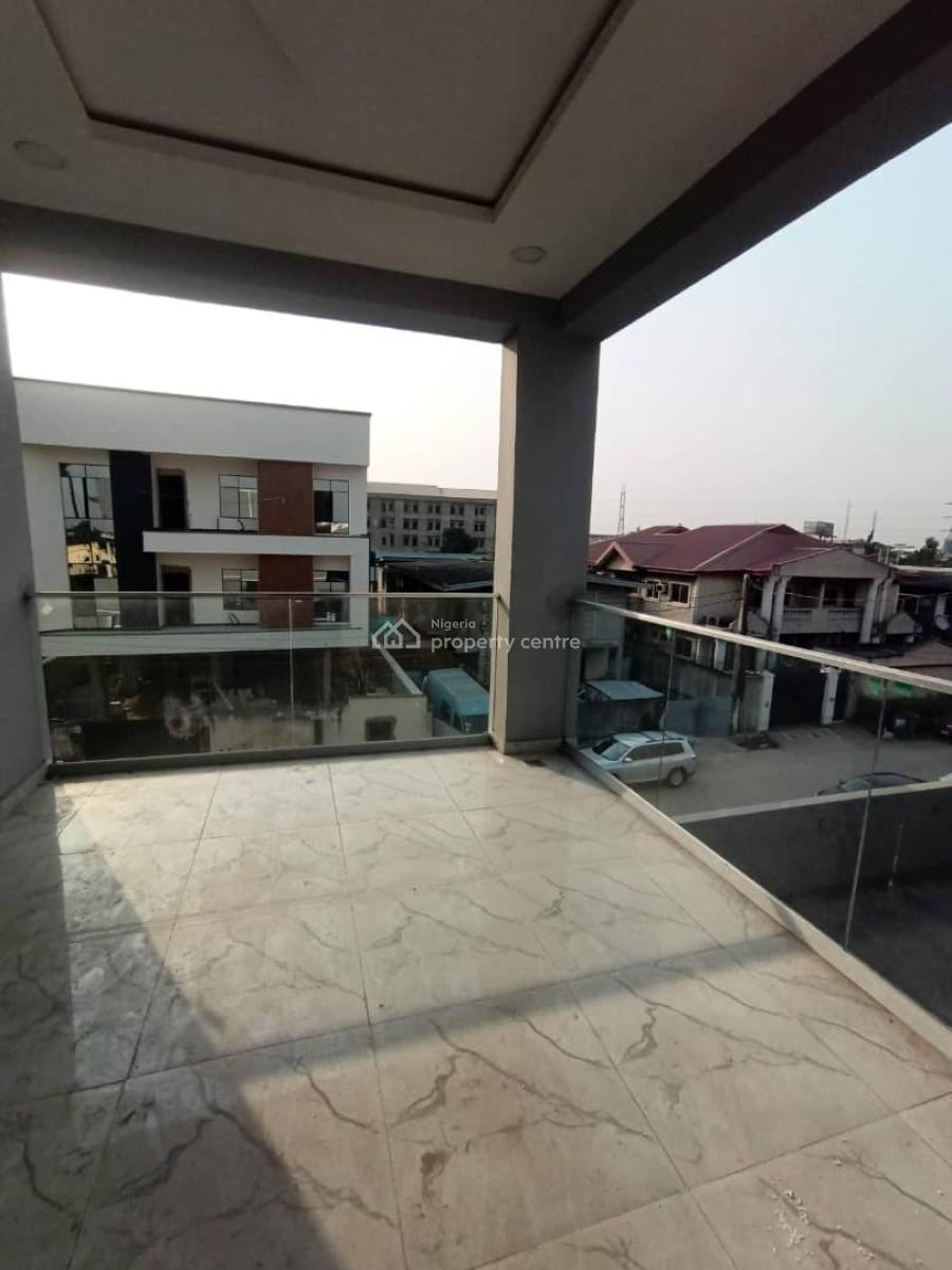 Newly Built 4 Bedroom Terrace Duplex with Bq, Off Coker Road, Ilupeju, Lagos, Terraced Duplex for Sale