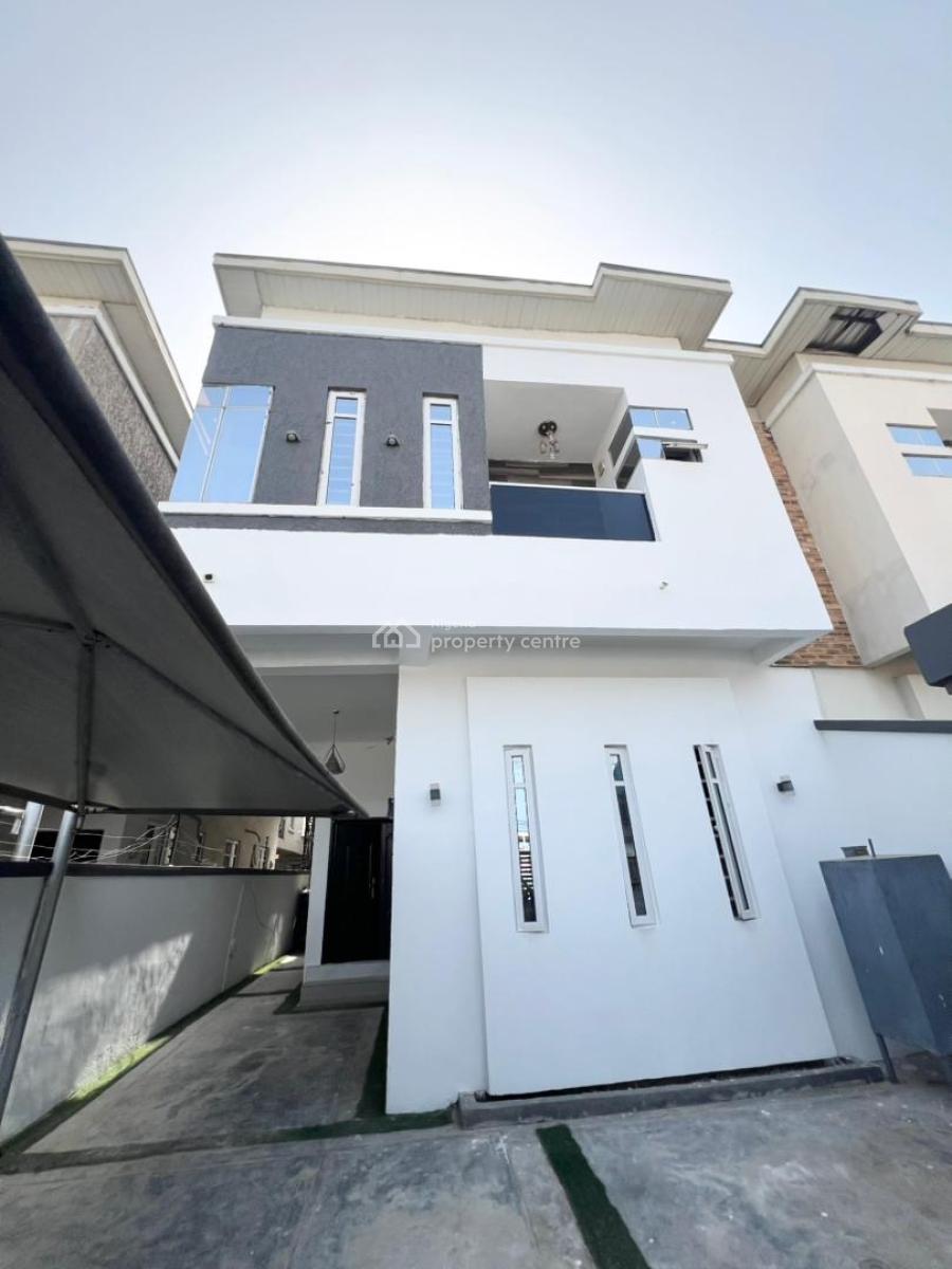 Luxury Self Compound 4 Bedroom Semi Detached Duplex with Bq, Ologolo, Lekki, Lagos, Semi-detached Duplex for Rent