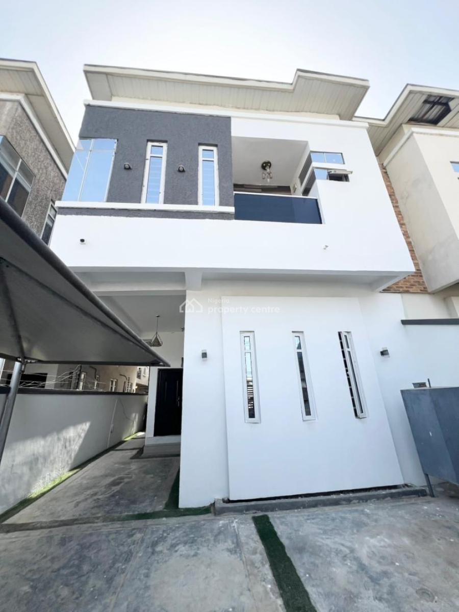 Luxury Self Compound 4 Bedroom Semi Detached Duplex with Bq, Ologolo, Lekki, Lagos, Semi-detached Duplex for Rent