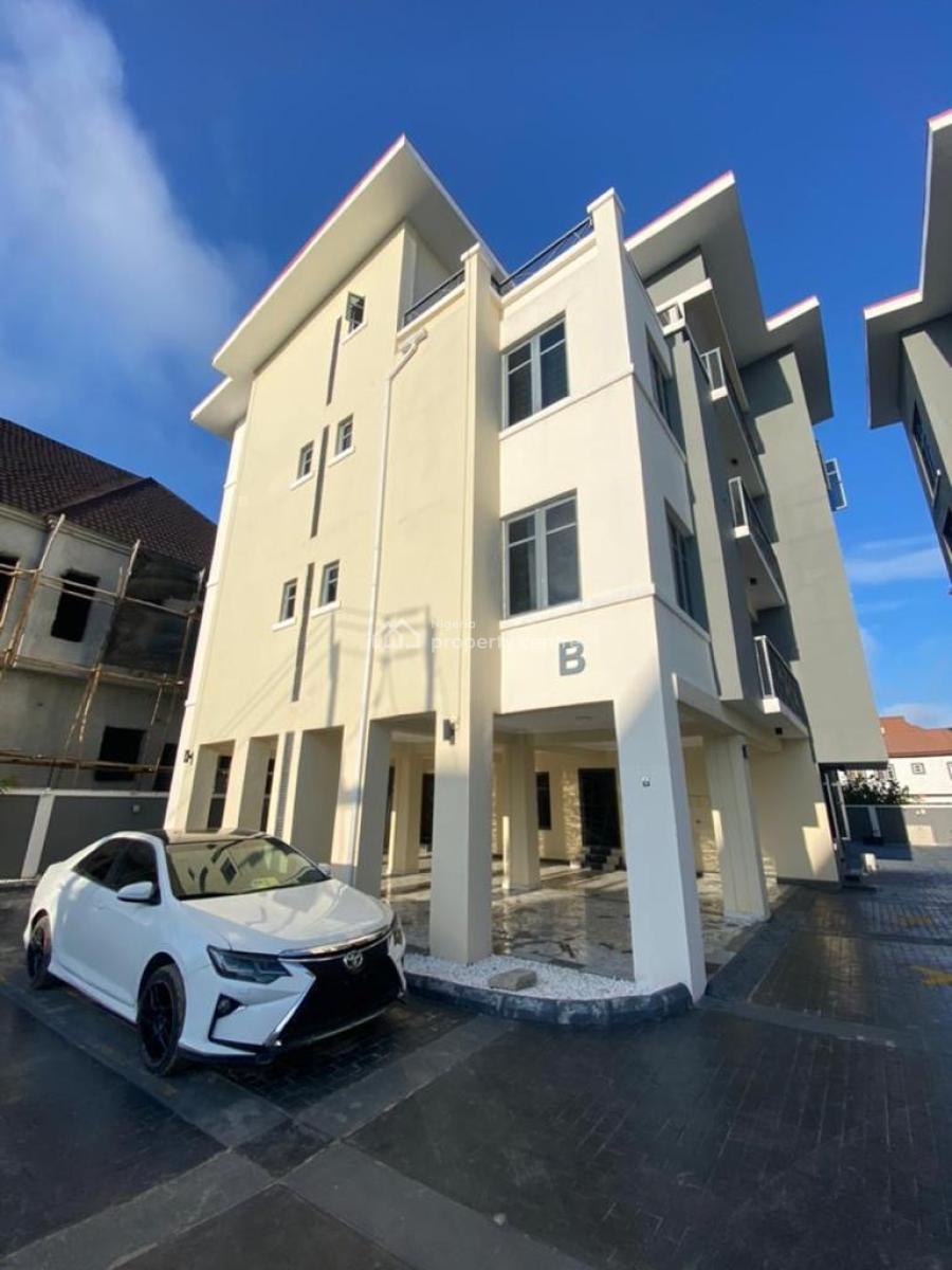 Hotter Deal Block Flat, Lekki Phase 2, Lekki, Lagos, Terraced Duplex for Rent