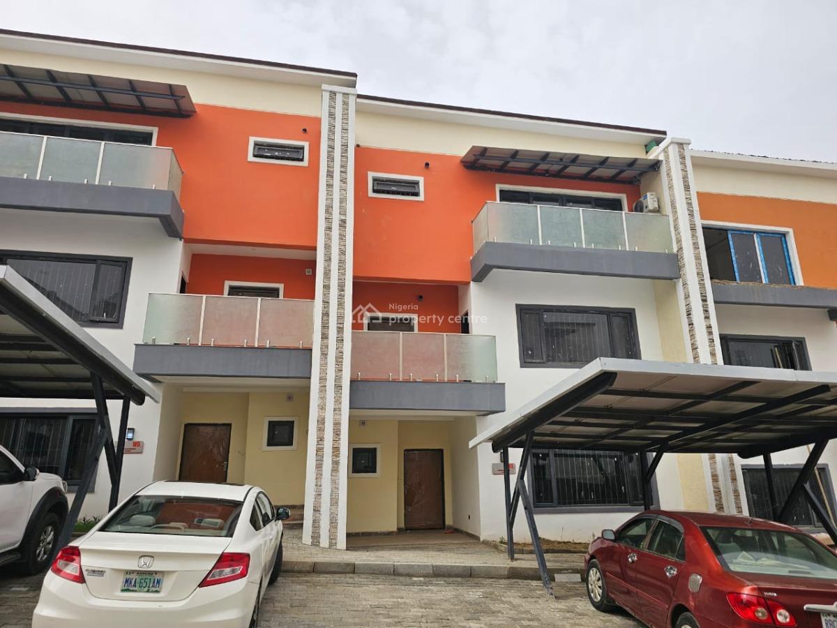 Luxury 4 Bedroom Terrace Duplex in Pristine Estate, Asba Gwarinpa Old Road, Life Camp, Abuja, Terraced Duplex for Rent