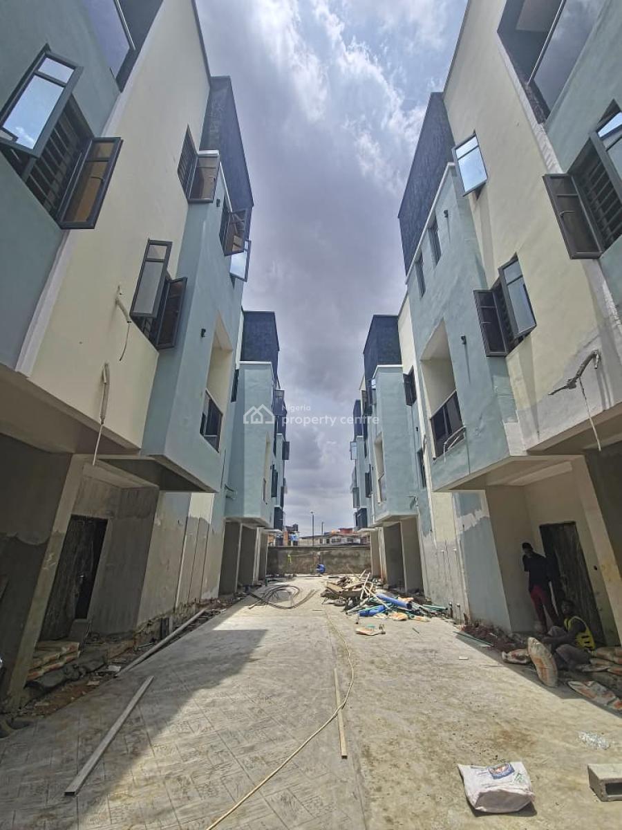 Newly Built 4-bedroom Terrace Duplex with Bq., Oregun, Ikeja, Lagos, Terraced Duplex for Sale